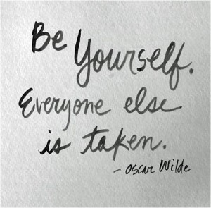 Be Yourself Quote...