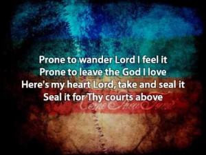 Come Thou Fount - last verse