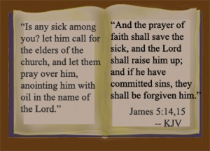 James 5.14, 15
