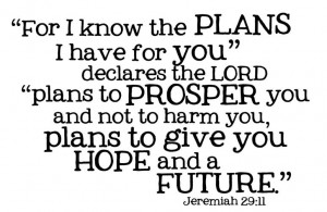 Jeremiah 29.11