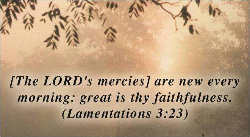 Lamentations 3.23