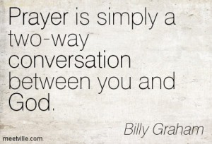 Prayer Is Conversation with God