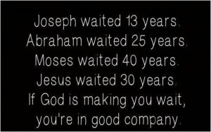 Those who waited on God